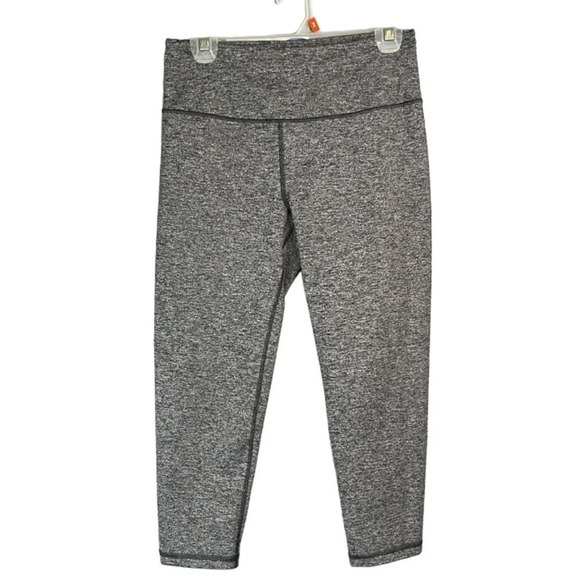 VSX Sport Knockout By Victoria Secret Capri Leggings Grey Mix Stretch Yoga M - Picture 10 of 10